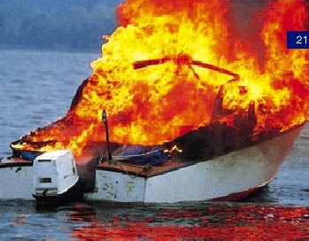 Brand ombord - allmänt