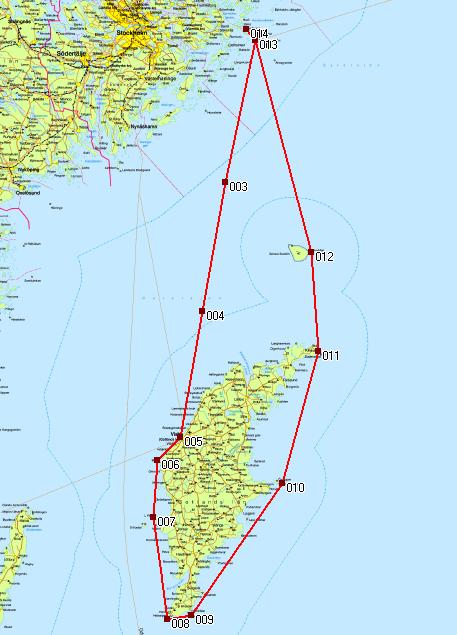 Karta Gotland Runt | Karta Mellersta