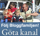Följ Bloggfamiljen på Göta kanal