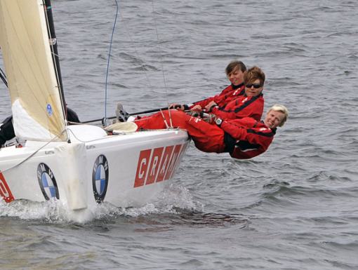 Linda Rahm, Anna Skarenhed och Annika Carlunger mot OS i London 2012
