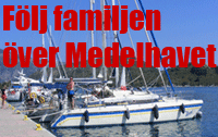 Följ familjen över Medelhavet