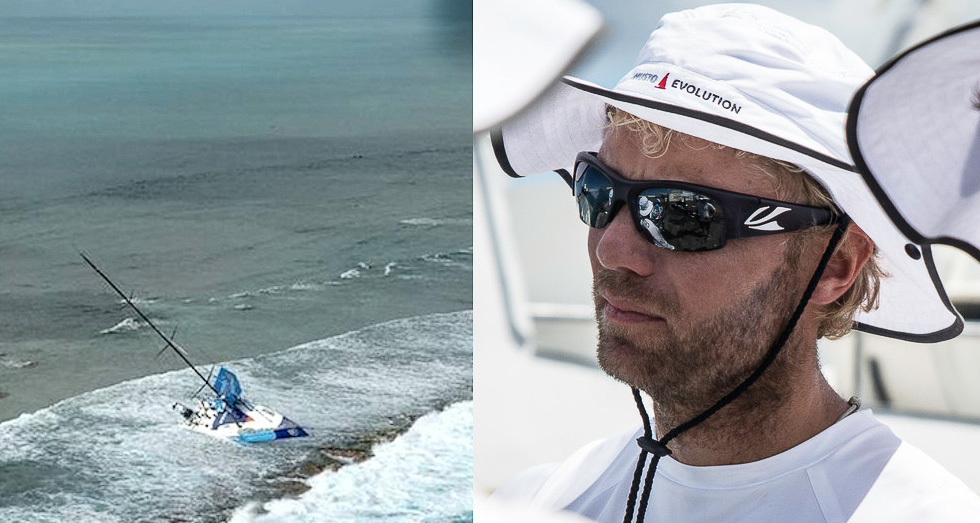 Team Vestas ship wrecked puff