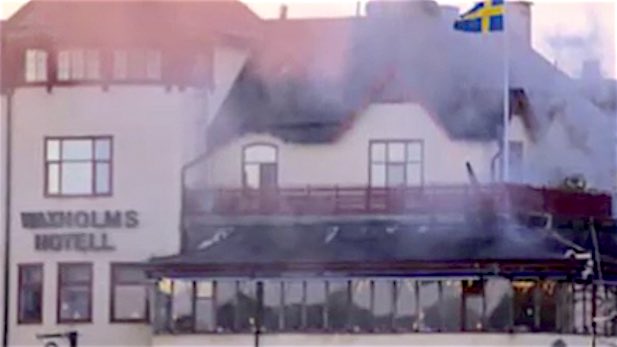 nyheter_2016_Vaxholm_brand_Waxholms_hotell