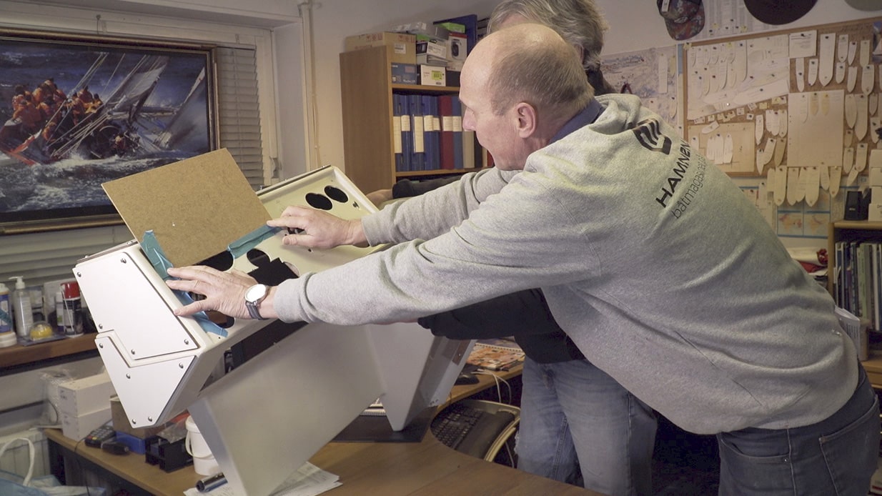 Vi bygger ny panel som rymmer moderna instrument