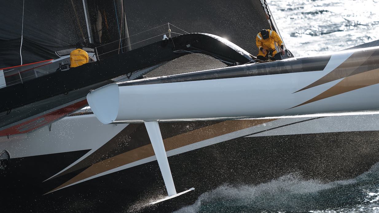 racing_havskappsegling_2019_Spindrift_Spindrift_bryter_Spindrift_rudder_breakage