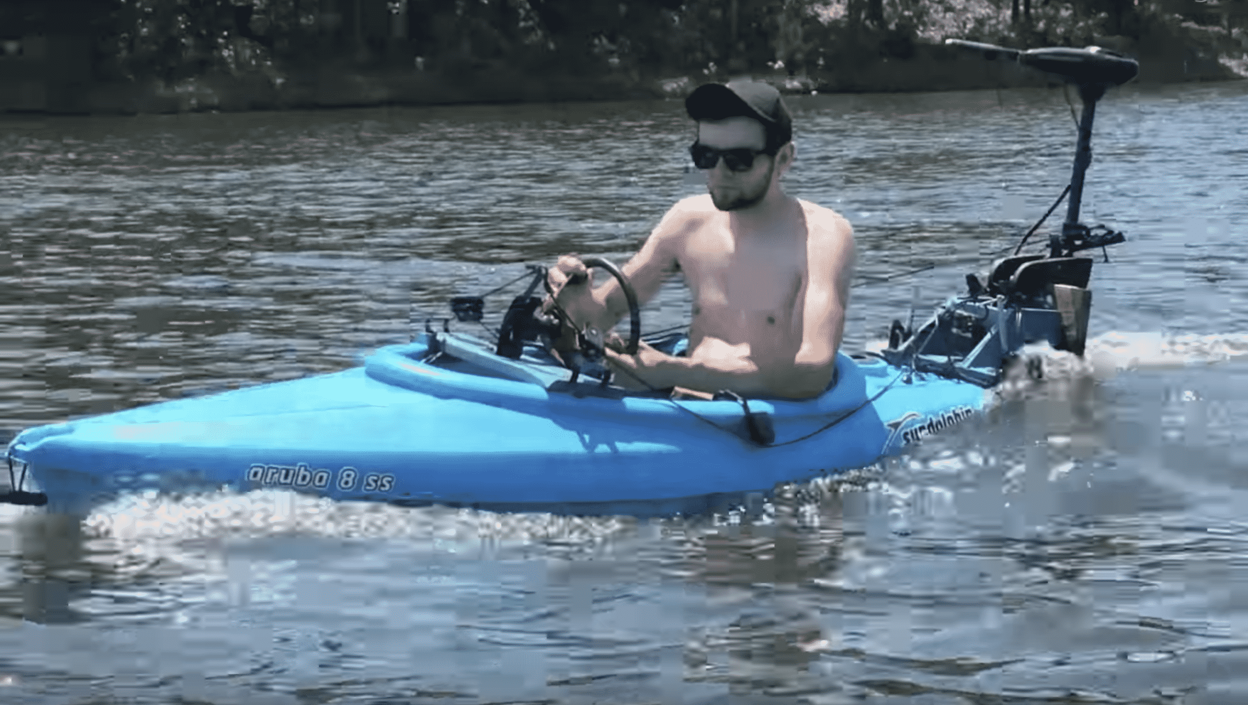 Kajak eldrift