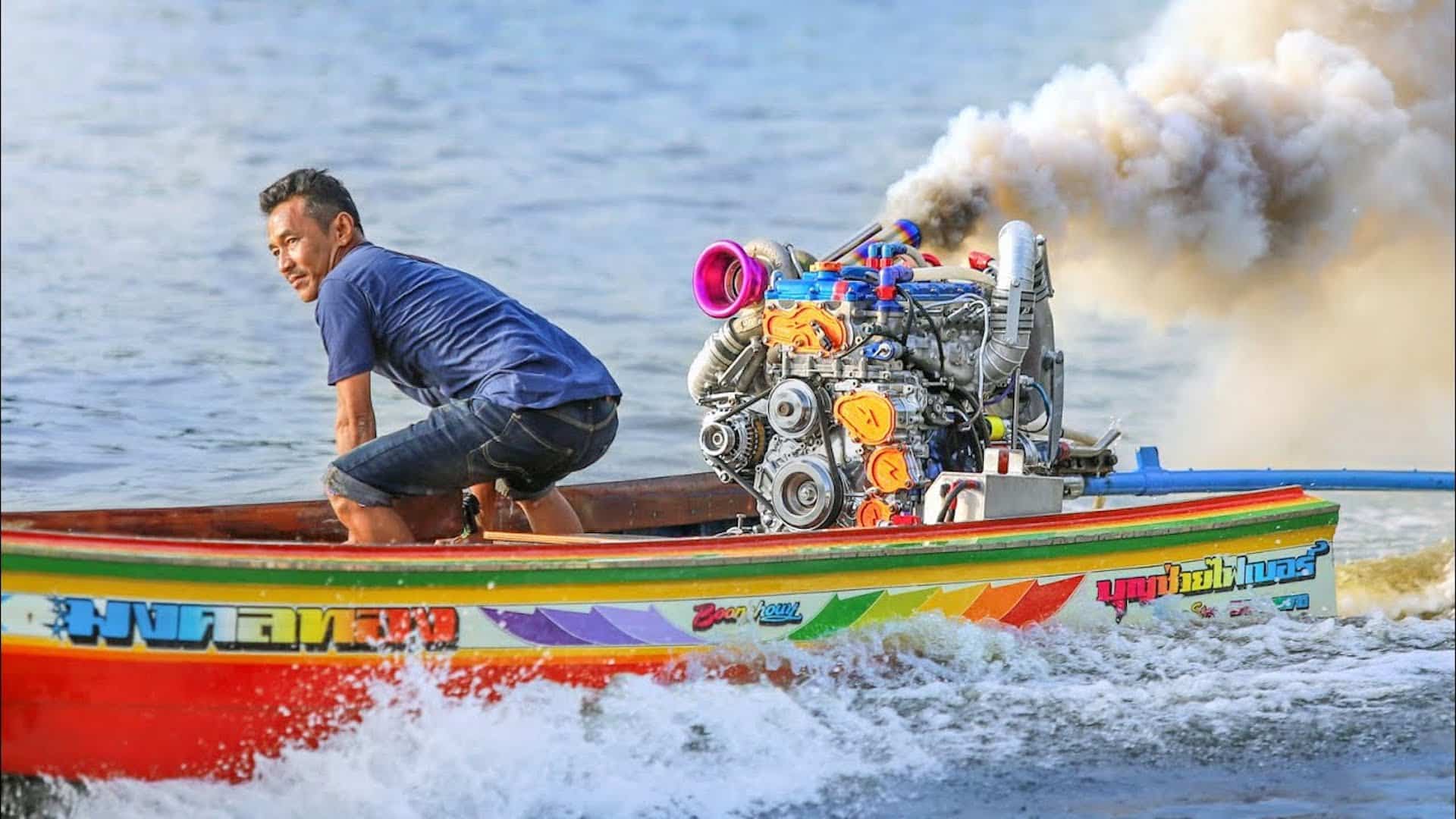 En vanlig motorsportdag i Thailand?