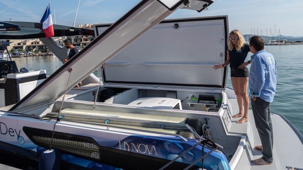 Hynova 40-vätgas-vätgasdriven-. Zero Emission Yachting