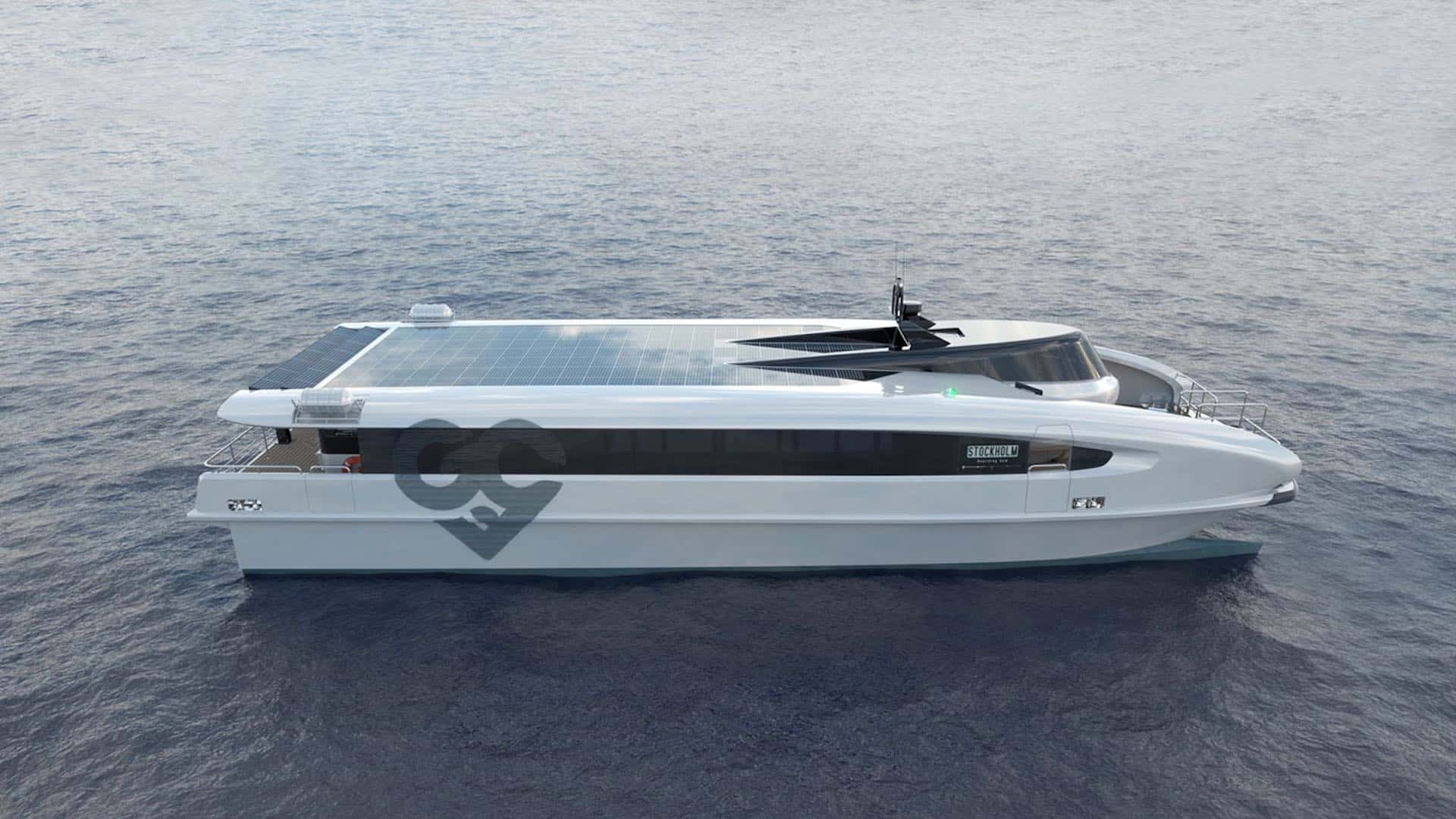 Eldriven färja till Stockholms skärgård