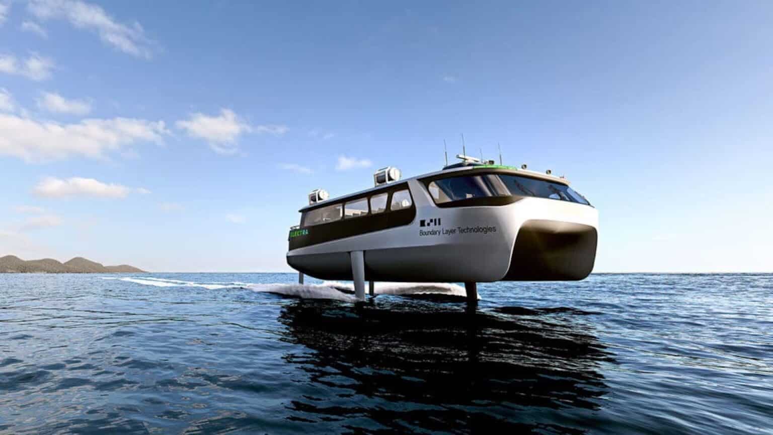 Electra – världens snabbaste eldrivna bärplansfärja