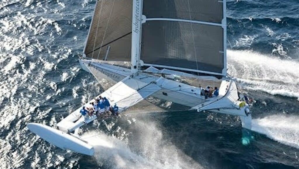 Rekordbåt-rekordfarter-trimaran-bärplan-världsrekord