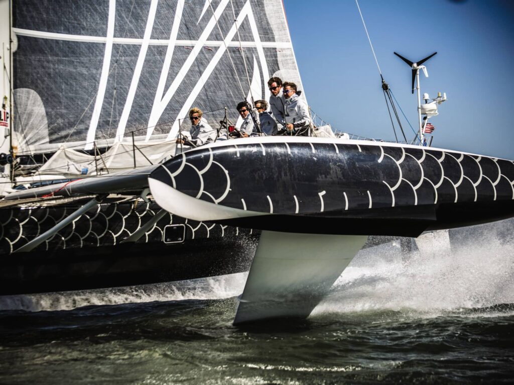 Rekordbåt-rekordfarter-trimaran-bärplan-världsrekord