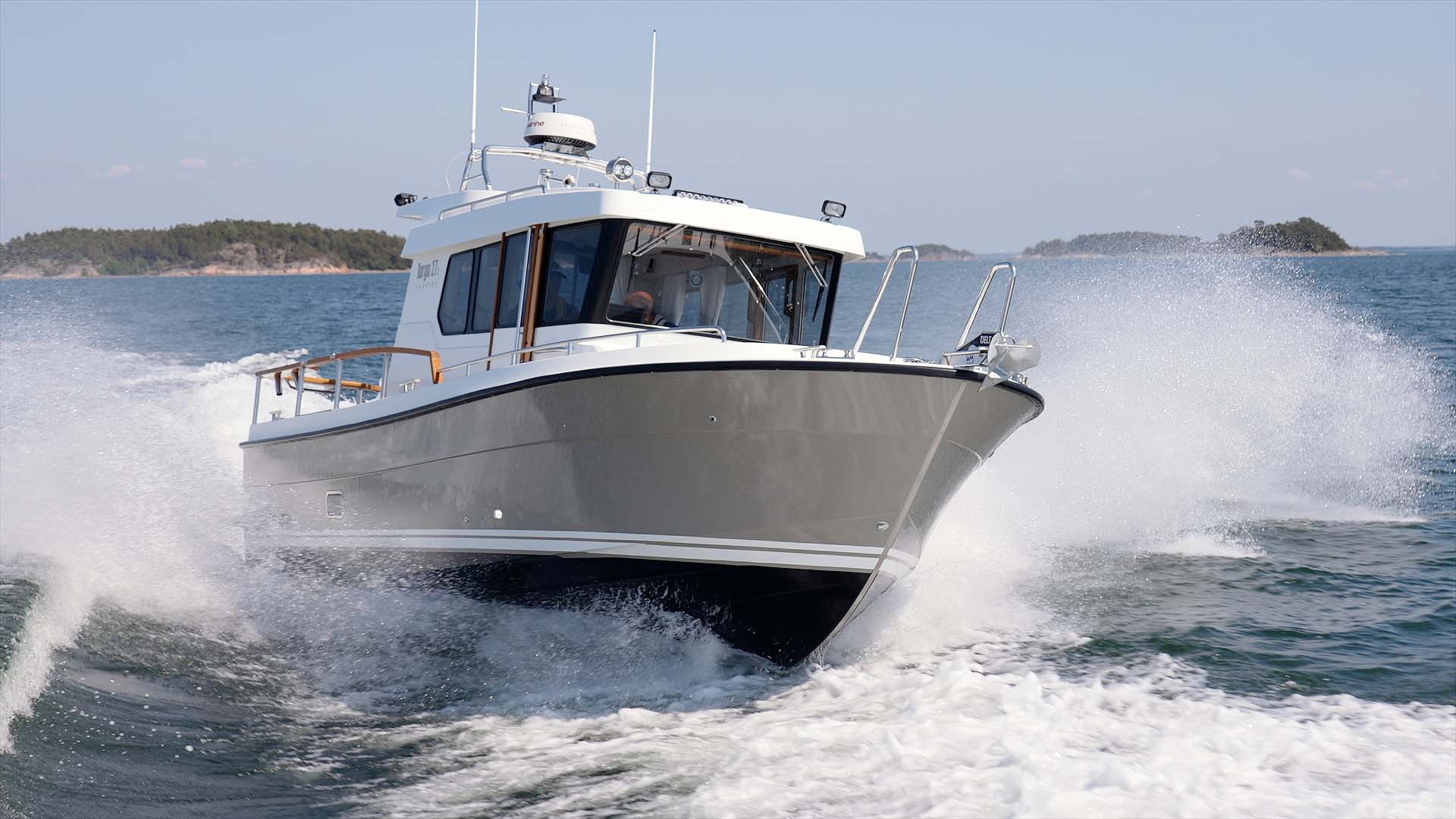 Targa 27.2 Tarfish – klassisk hyttbåt med fokus på fiske