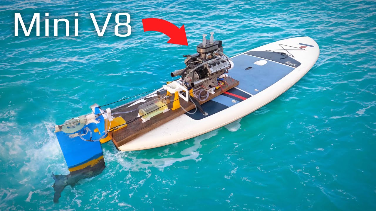The world’s first SUP with a V8 engine?