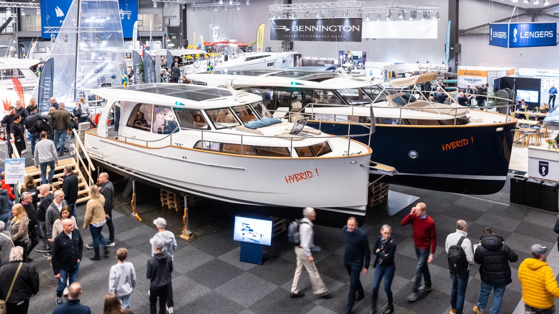 Båtmässan i båtar och dyksport under samma tak