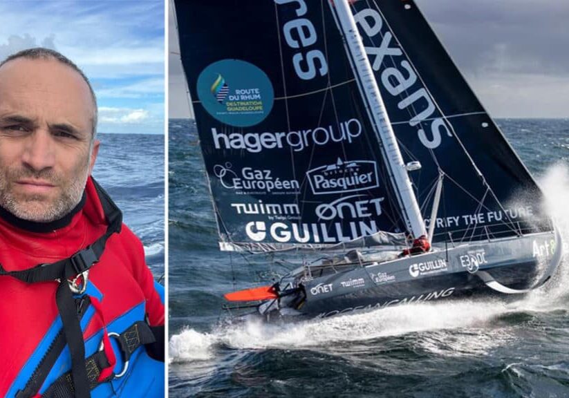 Imoca-segelbat-brinner-och-sjunker
