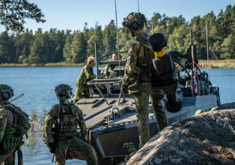 Militär_ovning_Finland