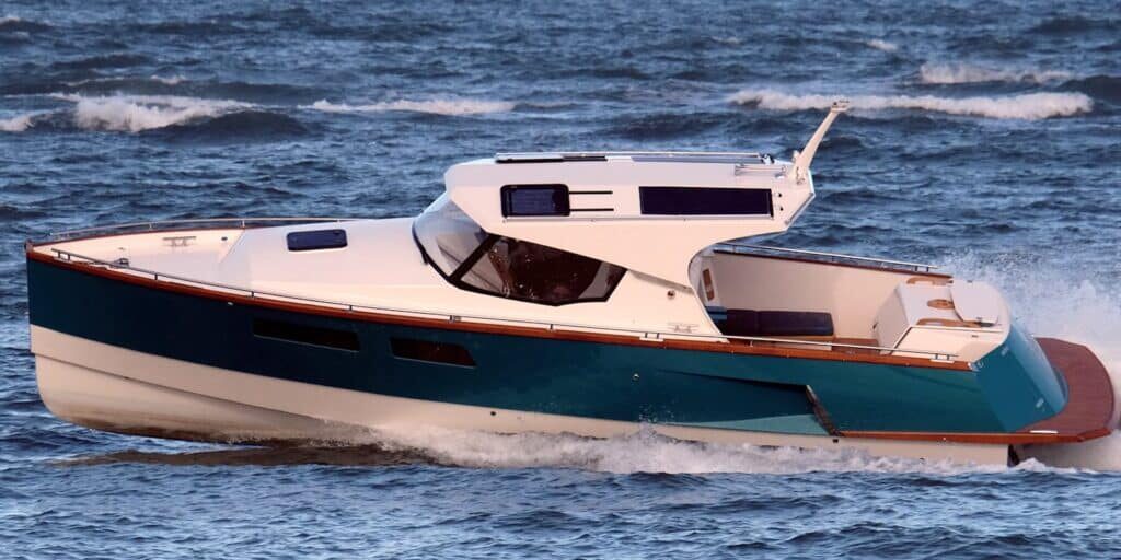 Modern-wooden-motorboat-Whisper