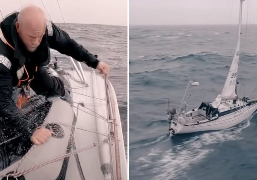 Norwegian solo sailor Erik Aanderaa