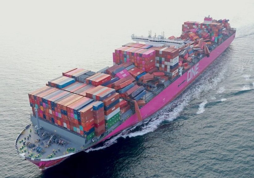 One Apus lost containers