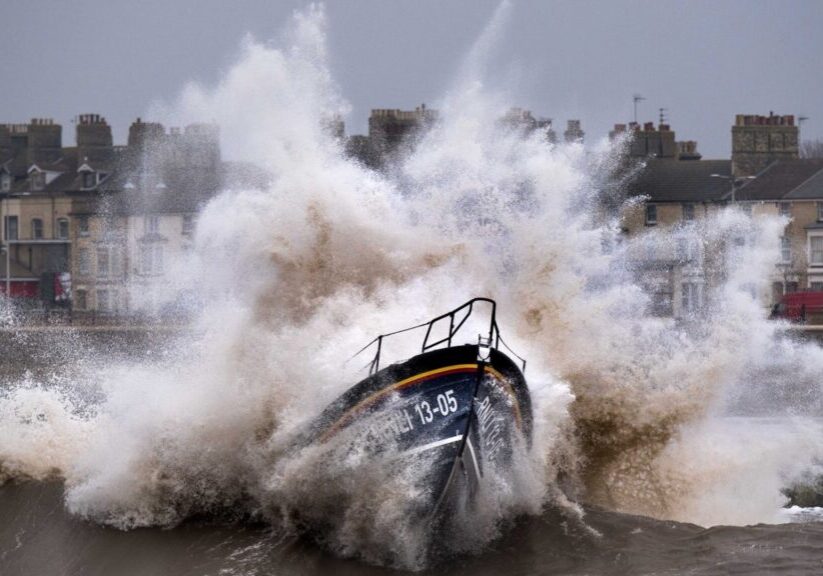 RNLI life saving at sea Steve Duncombe