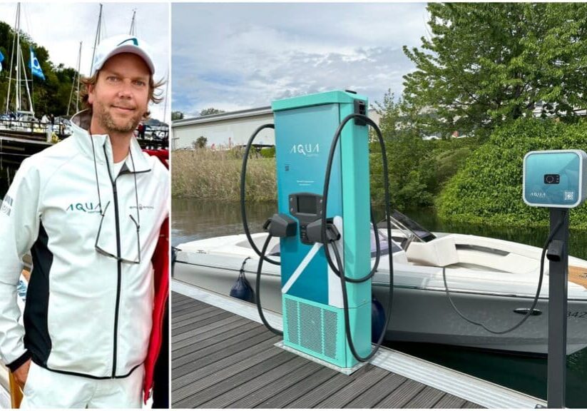 Laddstolpar var sjätte sjömil – det är Aqua superPowers ambition