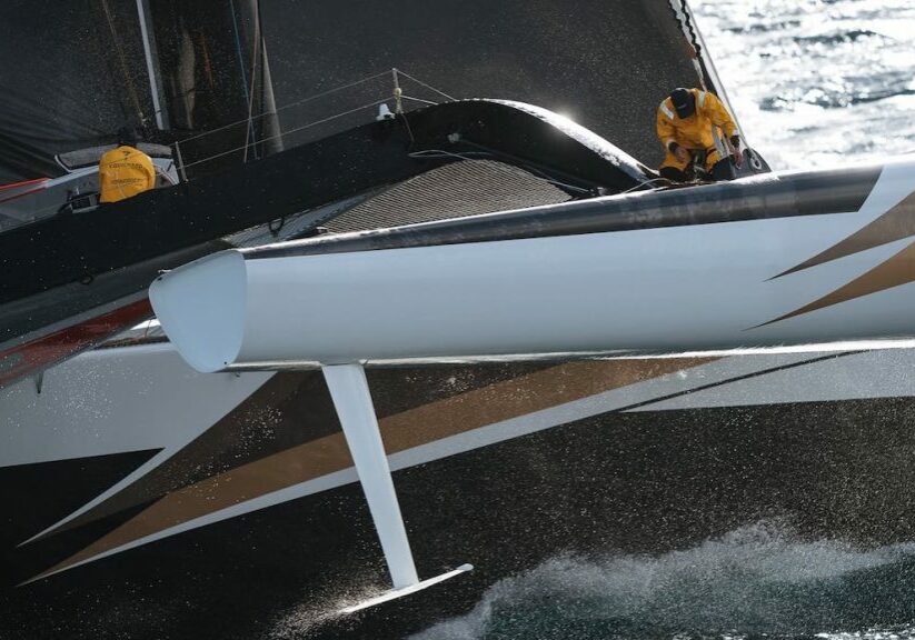 racing_havskappsegling_2019_Spindrift_Spindrift_bryter_Spindrift_rudder_breakage